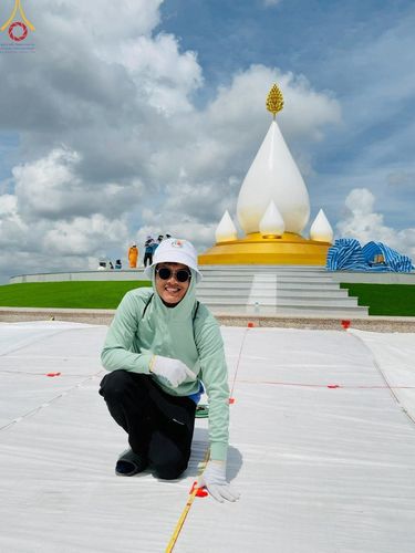 ภาพ No.211288:วันเสาร์ที่ 15 มีนาคม พ.ศ. 2568  การเตรียมงานของเจ้าหน้าที่ เพื่องานฉลองปทุมเจดีย์ ณ ศูนย์อบรมเยาวชนปัตตานี