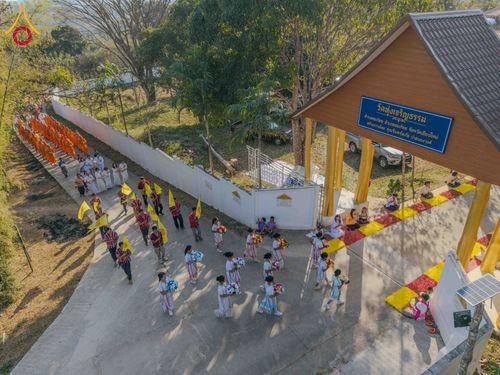 ภาพ No.308909:วันศุกร์ที่ 6 กุมภาพันธ์ พ.ศ.2569 พิธีอัญเชิญพระบรมสารีริกธาตุ เพื่อประดิษฐาน  ณ เจดีย์วัดทุ่งเจริญธรรม อ.อมก๋อย จ.เชียงใหม่