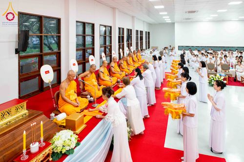 ภาพ No.314915:วันอาทิตย์ที่ 22 มีนาคม พ.ศ. 2569 พิธีบำเพ็ญกุศล คุณพ่อณรงค์ จินตมากุล  สิริอายุ 99 ปี 11 เดือน โยมบิดา พระครูปลัดรัตนวีรวัฒน์ (รังสฤษดิ์ อิทฺธิจินตโก) ที่ปรึกษาเจ้าคณะจังหวัดปทุมธานี เจ้าอาวาสวัดพระธรรมกาย  ณ ห้องปลูกศรัทธา 2 วัดพระธรรมกาย ปทุมธานี