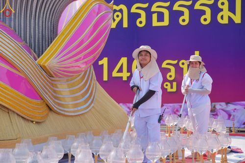 ภาพ No.114915:V.14 ดีเด่น การเตรียมงาน เก็บงาน การรับบุญของเจ้าหน้าที่หน่วยงานต่างๆ เพื่อโครงการธรรมยาตรา ปีที่ 12 ระหว่างวันที่ 2 - 31 มกราคม พ.ศ. 2567