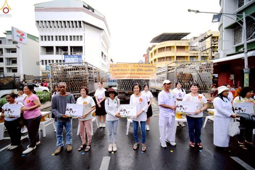 ภาพ No.238190:วันเสาร์ที่ 9 สิงหาคม พ.ศ. 2568 พิธีไถ่ชีวิตโค-โคท้อง 162 ตัว ณ ใจกลางนครหาดใหญ่ จ.สงขลา