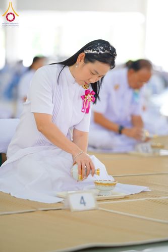 ภาพ No.243864:วันที่ 6 กันยายน พ.ศ. 2568 พิธีถวายภัตตาหารเมนูสวรรค์ เพื่อการบรรลุธรรม ณ หอฉันคุณยายอาจารย์ฯ วัดพระธรรมกาย