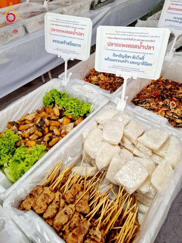 ภาพ No.119088:พิธีถวายภัตตาหารเป็นสังฆทาน แด่คณะพระธรรมยาตรา วันที่ 27 มกราคม พ.ศ. 2567 ณ อนุสรณ์สถานบางปลา จ.นครปฐม