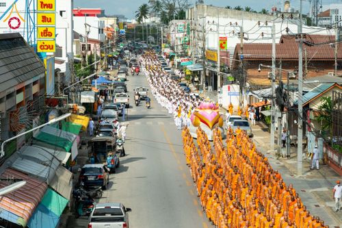 ภาพ No.211385:วันอาทิตย์ที่ 16 มีนาคม พ.ศ. 2568 ธรรมยาตราอัญเชิญพระบรมสารีริกธาตุ รอบเมืองปัตตานี ประดิษฐาน ณ ปทุมเจดีย์ เจดีย์พระพุทธเจ้า 5 พระองค์  ศูนย์อบรมเยาวชนปัตตานี