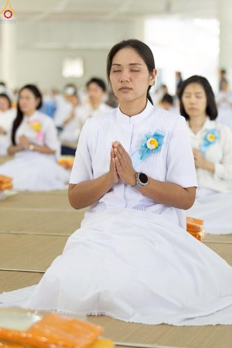 ภาพ No.229699:วันที่ 25 มิถุนายน พ.ศ. 2568 (แรม 15 ค่ำ เดือน 7) พิธีบุพเปตพลี ครั้งที่ 166 ร่วมอุทิศบุญแด่หมู่ญาติที่ล่วงลับไปแล้ว และสืบทอดอายุพระพุทธศาสนา ณ หอฉันคุณยายอาจารย์ฯ วัดพระธรรมกาย