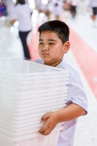 ภาพ No.228162:วันอาทิตย์ที่ 8 มิถุนายน พ.ศ. 2568 พิธีตักบาตรพระ 500 รูป ปีที่ 10 ณ ธุดงคสถานล้านนา อำเภอสันทราย จังหวัดเชียงใหม่