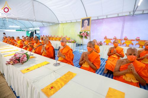 ภาพ No.118889:พิธีถวายภัตตาหารเป็นสังฆทาน แด่คณะพระธรรมยาตรา ปีที่ 12 วันที่ 26 มกราคม พ.ศ. 2567 ณ อนุสรณ์สถานบางปลา จ.นครปฐม