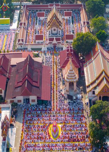 ภาพ No.195491:พิธีต้อนรับพระธรรมยาตรา ณ อนุสรณ์สถานลำดับที่ 4 สถานที่เกิดด้วยกายธรรม วัดโบสถ์(บน) ต.บางคูเวียง จ.นนทบุรี ในโครงการธรรมยาตรา กตัญญูบูชา มหาปูชนียาจารย์ พระมงคลเทพมุนี(สด จนฺทสโร) พระผู้ปราบมาร อนุสรณ์สถาน 7 แห่ง ปีที่ 13 วันที่ 15 มกราคม พ.ศ. 2568