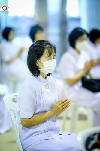 ภาพ No.59249:พิธีเจริญพระพุทธมนต์ ถวายภัตตาหารเป็นสังฆทาน เนื่องในวาระอายุวัฒนมงคล 80 ปี หลวงพ่อธัมมชโย ณ สภาธรรมกายสากล วัดพระธรรมกาย วันพุธที่ 24 เมษายน พ.ศ.2567