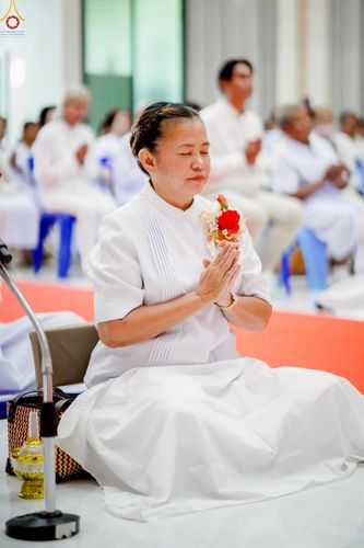 ภาพ No.241710:วันอาทิตย์ที่ 24 สิงหาคม พ.ศ. 2568 พิธีทอดผ้าป่า ฉลองครบรอบ 10 ปี ศูนย์ปฏิบัติธรรมพัทลุง