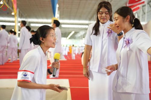 ภาพ No.134595:V.35 เพื่อบุญต้นเดือน การรับบุญของเจ้าหน้าที่หน่วยงานต่างๆ เพื่องานบุญวันอาทิตย์ต้นเดือน ณ วัดพระธรรมกาย วันที่ 7 เมษายน พ.ศ. 2567