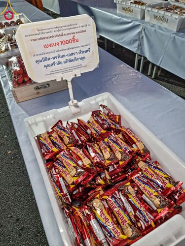 ภาพ No.106709:พิธีถวายภัตตาหารเป็นสังฆทาน แด่คณะพระธรรมยาตราฯ ในโครงการธรรมยาตรากตัญญูบูชา มหาปูชนียาจารย์ พระมงคลเทพมุนี(สด จนฺทสโร) พระผู้ปราบมาร อนุสรณ์สถาน 7 แห่ง ปีที่ 12 วันที่ 6 มกราคม พ.ศ. 2567 ณ อนุสรณ์สถานโลตัสแลนด์ จ.สุพรรณบุรี