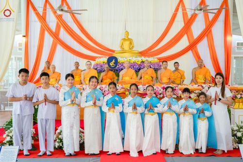 ภาพ No.171366:พิธีทอดกฐินพระนานาชาติเพื่อสร้างทุกสิ่ง  ณ ศูนย์ฝึกอบรมพุทธบุตรนานาชาติ อ.กบินทร์บุรี จ.ปราจีนบุรี วันที่ 27 ตุลาคม พ.ศ. 2567