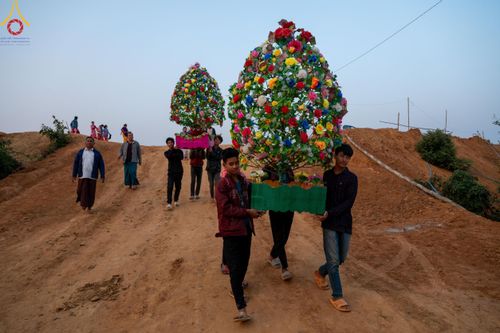 ภาพ No.127193:Photo Story ปฐมบรรพชาชาวพุทธมาร์มา เริ่ม วันที่ 2 กุมภาพันธ์ พ.ศ. 2567 ณ วัดธัมจักร อรัญกุฏิ เมืองรัมการ์ คาร์กาชารี บังกลาเทศ