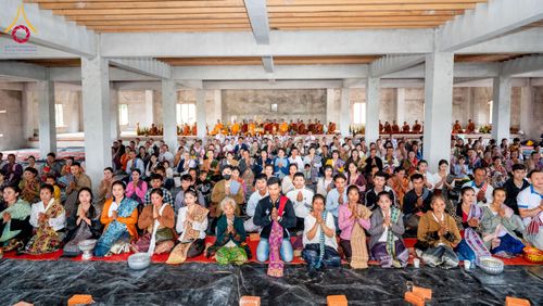 พิธีทอดกฐินต่างประเทศ ในนามหลวงพ่อธัมมชโย ณ วัดสิริวิเวก เพื่อถวายที่ดินส่วนขยาย 200 ไร่ แขวงจำปาสัก สปป. ลาว วันพุธที่ 30 ตุลาคม พ.ศ. 2567