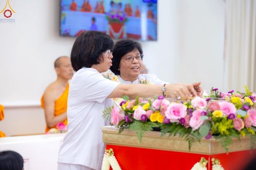 ภาพ No.144730:พิธีประดิษฐานลูกนิมิตมหาสมบัติ ผูกสีมาสถาปนาอุโบสถ บูชาธรรม ๘๐ ปี หลวงพ่อธัมมชโย วันอาทิตย์ที่ ๓๐ มิถุนายน พ.ศ. ๒๕๖๗ วัดพระธรรมกายนิวเจอร์ซี ประเทศสหรัฐอเมริกา