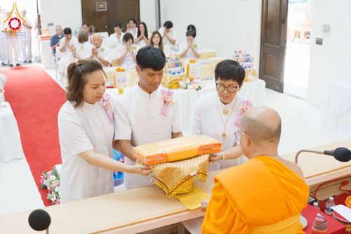 ภาพ No.345995:วันเสาร์ที่ 22 สิงหาคม พ.ศ. 2569  พิธีทอดผ้าป่าเพื่อสร้างอาคาร 84 ปี หลวงพ่อธัมมชโยและถวายคิลานเภสัชเนื่องในวันธรรมชัย  ณ วัดพระธรรมกายแคลิฟอร์เนีย  เมืองอาซูซา ประเทศสหรัฐอเมริกา