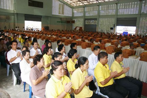 ภาพ No.3106:พิธีถวายสังฆทานแด่คณะสงฆ์ 266 วัด ใน 4 จังหวัดภาคใต้ ครั้งที่ 16