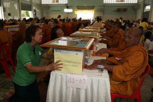 ภาพ No.3131:พิธีถวายสังฆทานแด่คณะสงฆ์ 266 วัด ใน 4 จังหวัดภาคใต้ ครั้งที่ 19