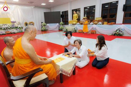 ภาพ No.316289:วันเสาร์ที่ 28 มีนาคม พ.ศ. 2569 พิธีบำเพ็ญกุศล คุณพ่อณรงค์ จินตมากุล  สิริอายุ 99 ปี 11 เดือน โยมบิดา พระครูปลัดรัตนวีรวัฒน์ (รังสฤษดิ์ อิทฺธิจินตโก) ที่ปรึกษาเจ้าคณะจังหวัดปทุมธานี เจ้าอาวาสวัดพระธรรมกาย  ณ ห้องปลูกศรัทธา 2 วัดพระธรรมกาย ปทุมธานี