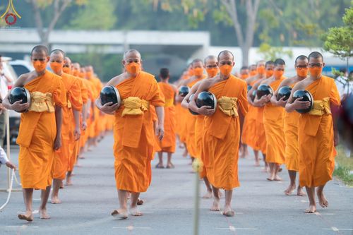 ภาพ No.71526:พิธีถวายภัตตาหารเป็นสังฆทาน แด่คณะพระธรรมยาตราฯ ในโครงการธรรมยาตรากตัญญูบูชา มหาปูชนียาจารย์ พระมงคลเทพมุนี(สด จนฺทสโร) พระผู้ปราบมาร อนุสรณ์สถาน 7 แห่ง ปีที่ 11 วันที่ 16 มกราคม พ.ศ. 2566