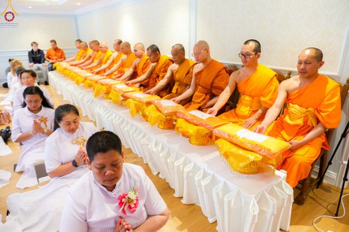 ภาพ No.85597:พิธีทอดผ้าป่าฉลองวัดพระธรรมกายเอกเกอร์ซุน  ในโอกาสสถาปนาครบรอบ 7 ปี  วันอาทิตย์ที่ 30 กรกฎาคม พ.ศ.2566 ณ วัดพระธรรมกายเอกเกอร์ซุน ประเทศนอร์เวย์