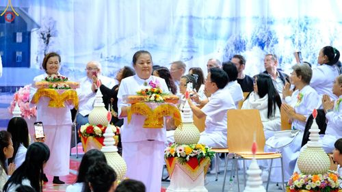 ภาพ No.94546:พิธีทอดกฐินวัดพระธรรมกายสวิตเซอร์แลนด์ วันอาทิตย์ที่ 12 พฤศจิกายน พ.ศ. 2566 ณ หอประชุม Schulhaus Obergoldbach
