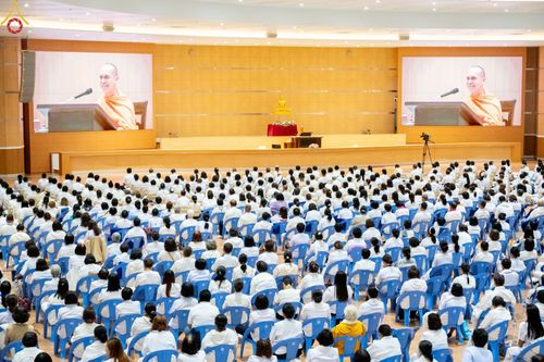 ภาพ No.90366:งานสัมมนา ผู้นำบุญยอดกัลยาณมิตร 77 จังหวัดทั่วไทย โครงการกฐินสามัคคีทั่วไทย 5,000 วัด พุทธศักราช 2566 และโครงการอุปสมบท 3,000 รูป บูชาธรรมมหาปูชนียาจารย์ ระหว่าง วันที่ 6 - 8 ตุลาคม พ.ศ. 2566 ณ จ.นครราชสีมา
