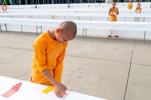 ภาพ No.218351:วันที่ 14-15 เมษายน พ.ศ. 2568 การเตรียมงานเครื่องเสียง , การเตรียมงานติดผ้ารับประเคน , การเตรียมงานเครื่องนอนพระสังฆาธิการ , การเตรียมงานจุดนั่งสาธุชน , การเตรียมงานถุงน้ำถ่วงน้ำหนักโต๊ะ , การเตรียมงานภาชนะฉันภัตตาหาร เพื่องานวันคุ้มครองโลก 22 เมษายน พ.ศ