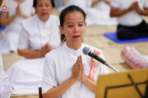 ภาพ No.127803:พิธีถวายภัตตาหารเป็นสังฆทาน แด่คณะพระธรรมยาตราฯ ในโครงการธรรมยาตราอัญเชิญพระบรมสารีริกธาตุ ประดิษฐาน ณ มหารัตนเจดีย์สิริปทุมสวรรค์ อ.บางกล่ำ จ.สงขลา วันที่ 9 มีนาคม พ.ศ. 2567