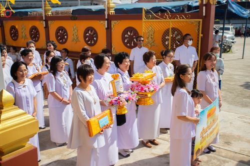 ภาพ No.92913:พิธีทอดกฐินสามัคคีทั่วไทย 5,000 วัด โดยคณะศิษยานุศิษย์วัดพระธรรมกาย  น้อมบูชาธรรม 79 ปี หลวงพ่อธัมมชโย  ณ วัดเตาปูน จ.ชลบุรี วันที่ 8 พฤศจิกายน พ.ศ. 2566