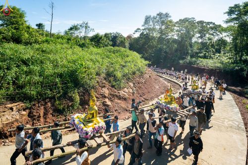 ภาพ No.91924:5 งานมหัคคตกุศล ณ วัดสิริวิเวก แขวงจำปาสัก สปป. ลาว วันที่ 1 พฤศจิกายน พ. ศ. 2566