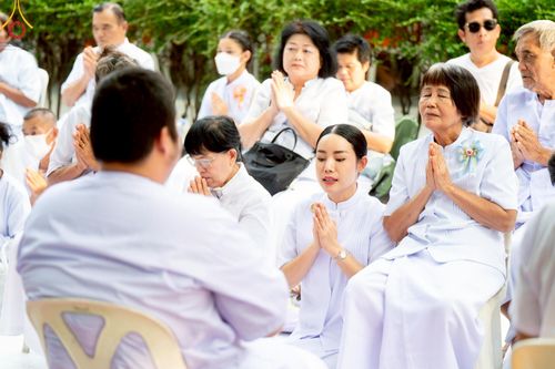 ภาพ No.216657:วันอาทิตย์ที่ 6 เมษายน พ.ศ. 2568 พิธีตัดปอยผม และปลงผมนาคธรรมทายาท โครงการบวชบูชาธรรม81ปี หลวงพ่อธัมมชโย โครงการ 1 และ 2 โครงการนานาชาติ AEC&WAB รุ่น CEO (ผู้บริหาร) รุ่นที่4 ณ หมู่บ้านบรรลุธรรม วัดพระธรรมกาย