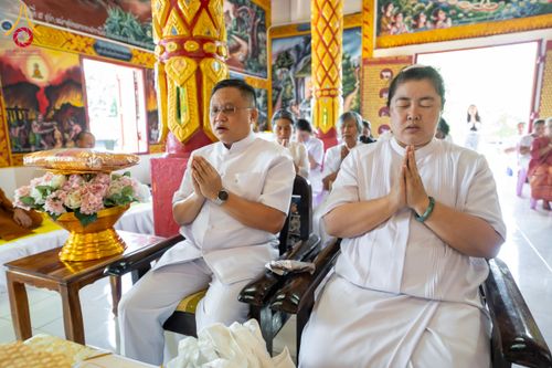 ภาพ No.171028:พิธีทอดกฐิน ณ วัดห้วยทราย จ.เชียงใหม่ ในโครงการกฐินสามัคคีทั่วไทย 30,000 วัด บูชาธรรม 80 ปี หลวงพ่อธัมมชโย โดยคณะศิษยานุศิษย์วัดพระธรรมกาย วันที่ 27 ตุลาคม พ.ศ. 2567