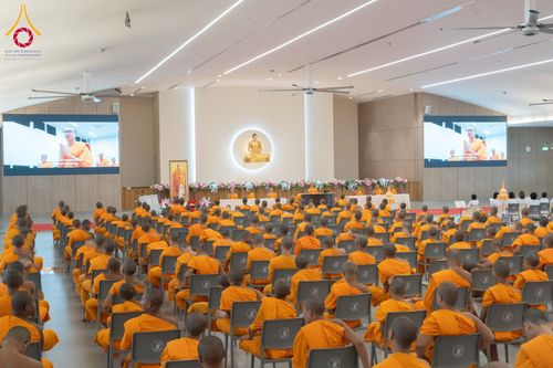 ภาพ No.161706:พิธีถวายทุนการศึกษา ภาษาต่างประเทศแด่สามเณร วันสามเณรอินเตอร์ วันเสาร์ที่ 5 ตุลาคม พ.ศ. 2567 ณ ค่ายจองแชมป์ หมู่กุฏิสามเณรเปรียญธรรม วัดพระธรรมกาย จ.ปทุมธานี