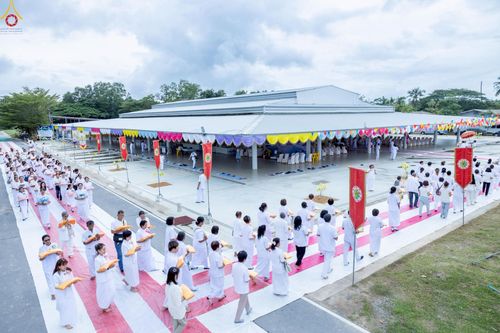 ภาพ No.268538:วันพฤหัสบดีที่ 23 ตุลาคม พ.ศ. 2568 พิธีทอดกฐินเพื่อสร้างสุขพิมาน ณ ศูนย์ปฏิบัติธรรมภาคใต้ บางกล่ำ สงขลา