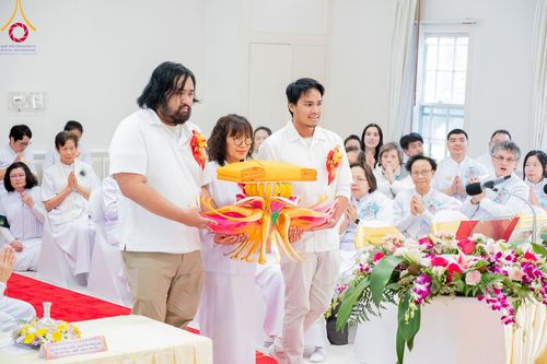 ภาพ No.100741:พิธีทอดกฐินบรมจักรพรรดิสร้างทุกสิ่ง  ณ วัดพระธรรมกายนิวเจอร์ซี ประเทศสหรัฐอเมริกา วันอาทิตย์ ที่ 19 พฤศจิกายน พ.ศ 2566