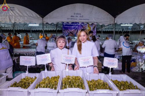 ภาพ No.116251:พิธีถวายภัตตาหารเป็นสังฆทาน แด่คณะพระธรรมยาตรา ปีที่ 12 วันที่ 21 มกราคม พ.ศ. 2567 ณ วัดโบสถ์(บน) บางคูเวียง จ.นนทบุรี