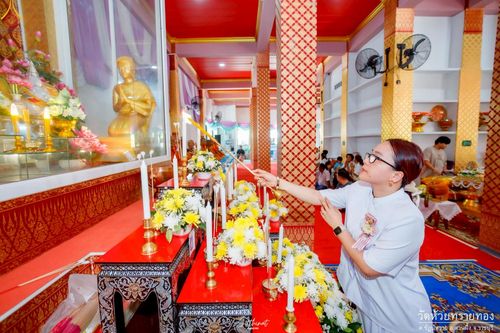 ภาพ No.253290:วันที่ 12 ตุลาคม พ.ศ. 2568 พิธีทอดกฐินสามัคคีทั่วไทย 30,000 วัด โดยคณะศิษยานุศิษย์ บูชาธรรม 81 ปี หลวงพ่อธัมมชโย ณ วัดห้วยทรายทอง จ.ราชบุรี