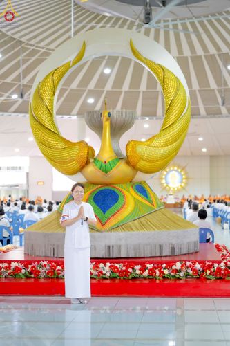 ภาพ No.136119:พิธีบุพเปตพลี ครั้งที่ 150 ร่วมอุทิศบุญให้แก่หมู่ญาติที่ล่วงลับไปแล้ว และสืบทอดอายุพระพุทธศาสนา วันอังคารที่ 7 พฤษภาคม พ.ศ. 2567 ( วันพระ แรม 14 ค่ำ เดือน 5 ) ณ หอฉันคุณยายอาจารย์ฯ วัดพระธรรมกาย