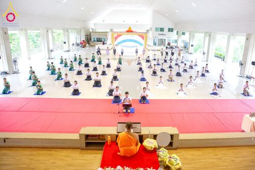 วันรวมพลังเด็กดี V-Star ผู้นำฟื้นฟูศีลธรรมโลก ประจำปี 2567 ณ ธุดงคสถานพิษณุโลก ต.วังนกแอ่น อ.วังทอง จ.พิษณุโลก วันที่ 13 ธันวาคม พ.ศ. 2567