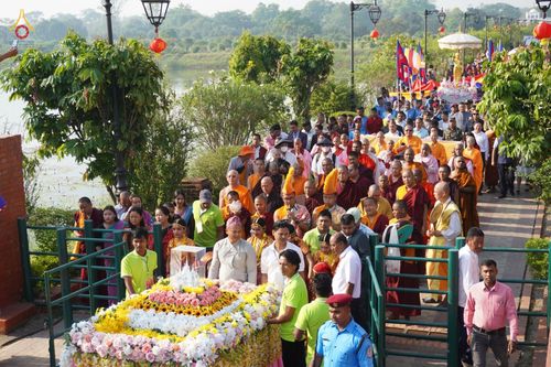 ภาพ No.80960:งานพุทธชยันตี วิสาขบูชา ณ ลุมพินี ประเทศเนปาล วันศุกร์ที่ 5 พฤษภาคม พ. ศ. 2566