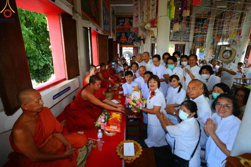 พิธีทอดกฐินสามัคคีทั่วไทย 5,000 วัด ณ วัดป่าแดง จ.เชียงราย วันที่ 16 พฤศจิกายน พ.ศ. 2566