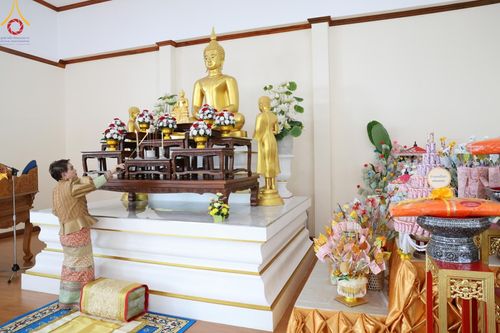 ภาพ No.166019:พิธีทอดกฐิน ณ วัดกุฏยาราม อ.เมืองตรัง จ.ตรัง ในโครงการกฐินสามัคคีทั่วไทย 30,000 วัด บูชาธรรม 80 ปี หลวงพ่อธัมมชโย โดยคณะศิษยานุศิษย์วัดพระธรรมกาย วันที่ 20 ตุลาคม พ.ศ. 2567