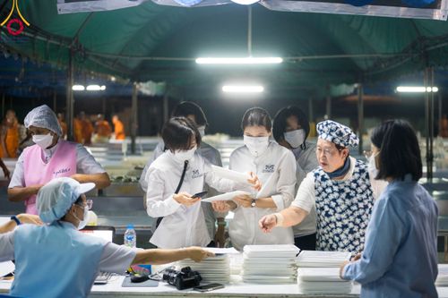 ภาพ No.109148:พิธีถวายภัตตาหารเป็นสังฆทาน แด่คณะพระธรรมยาตราฯ วันที่ 10 มกราคม พ.ศ. 2567 ณ อนุสรณ์สถานคลองบางนางแท่น อ.สามพราน จ.นครปฐม