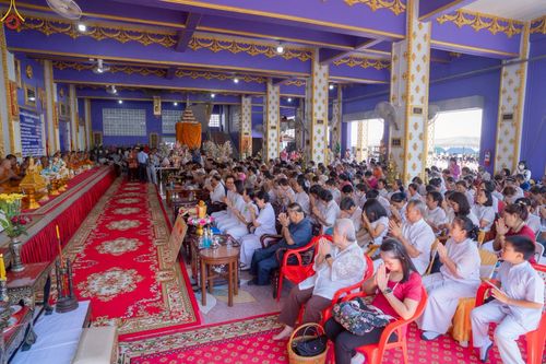 ภาพ No.263687:วันที่ 23 ตุลาคม พ.ศ. 2568 พิธีทอดกฐินสามัคคีทั่วไทย 30,000 วัด โดยคณะศิษยานุศิษย์ บูชาธรรม 81 ปี หลวงพ่อธัมมชโย ณ วัดชังเรือง อ.พระประแดง จ.สมุทรปราการ