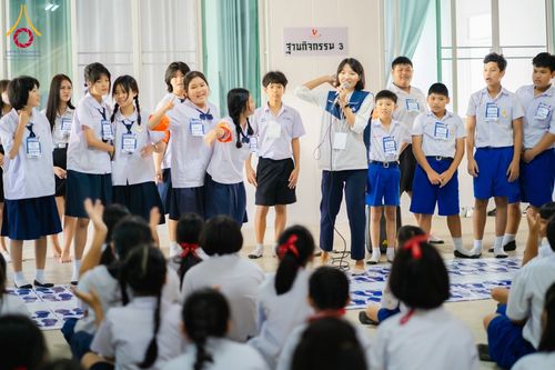 ภาพ No.183094:วันรวมพลังเด็กดี V-Star ผู้นำฟื้นฟูศีลธรรมโลก ณ ธุดงคสถานชลบุรี อ.ศรีราชา จ.ชลบุรี  ในวันเสาร์ที่ 16 พฤศจิกายน 2567