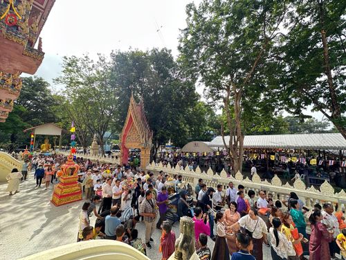 ภาพ No.163247:โครงการกฐินสามัคคีทั่วไทย 30,000 วัด บูชาธรรม 80 ปี หลวงพ่อธัมมชโย โดย คณะศิษยานุศิษย์วัดพระธรรมกาย ณ วัดประดิษฐ์ธรรม จ.สระบุรี วันที่ 19 ตุลาคม พ.ศ. 2567