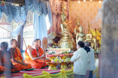 ภาพ No.271565:วันที่ 29 ตุลาคม พ.ศ. 2568 พิธีทอดกฐินสามัคคีทั่วไทย ณ วัดกำแพงงาม ต.บ้านกล้วย อ.เมือง จ.สุโขทัย โดยคณะศิษยานุศิษย์ บูชาธรรม 81 ปี หลวงพ่อธัมมชโย