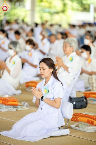 ภาพ No.100118:พิธีบุพเปตพลี  ครั้งที่ 143 วันที่ 27 พฤศจิกายน พ.ศ. 2566 วันพระ ขึ้น 15 ค่ำ เดือน 12 ณ หอฉันคุณยายอาจารย์ฯ วัดพระธรรมกาย